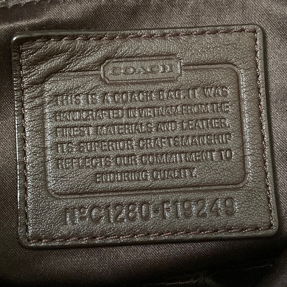 Signature Coach Print Shoulder Bag - Picture 16 of 16